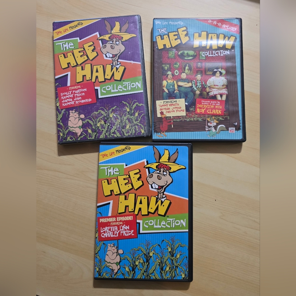 Time Life Presents The Hee Haw Collection LOT of 3 DVD's Dolly Loretta Kenny NEW